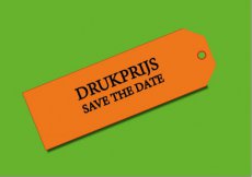 Drukprijs save the date Drukprijs save the date